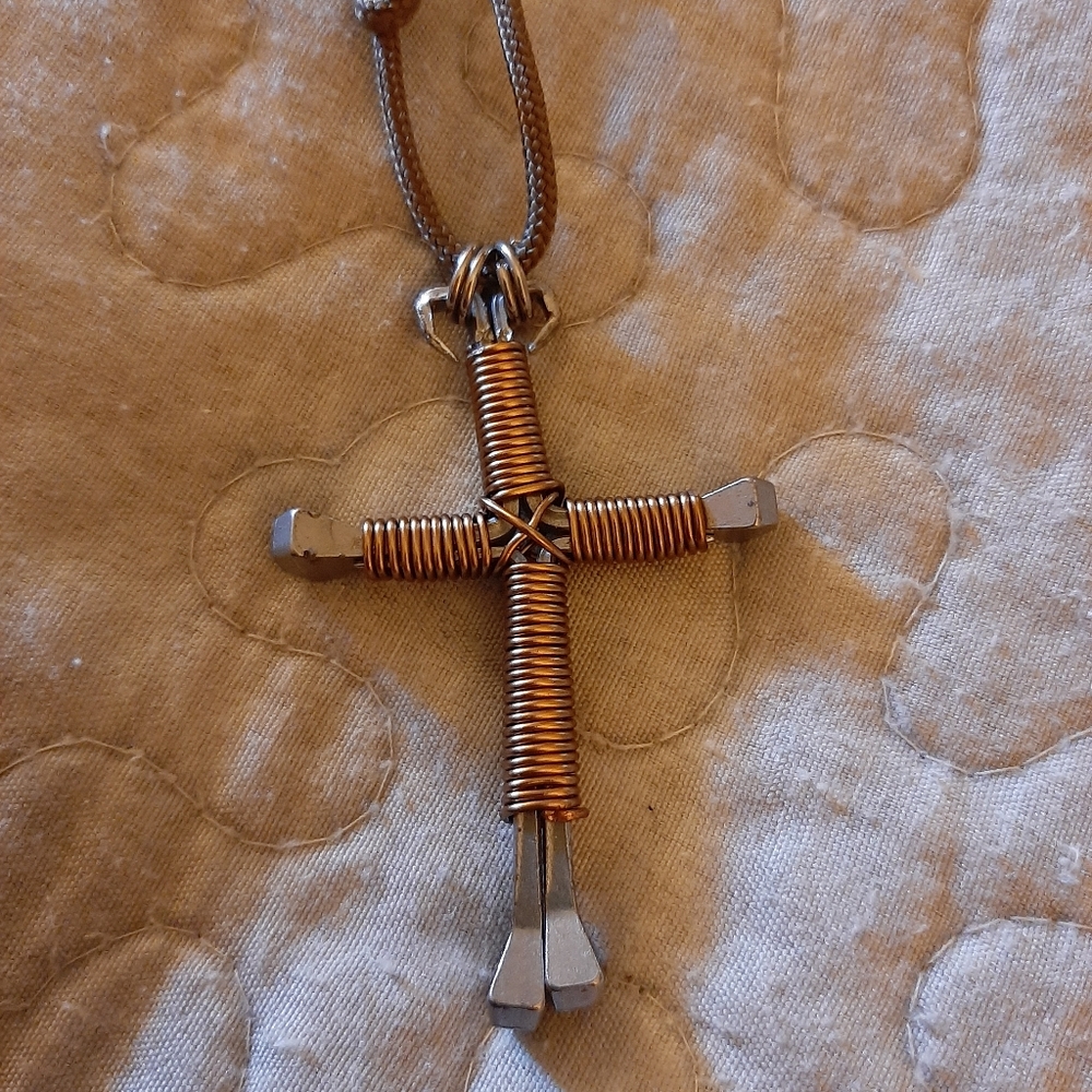 Handmade Cross Necklace